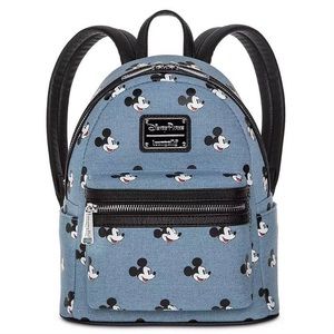 blue Mickey Mouse loungefly